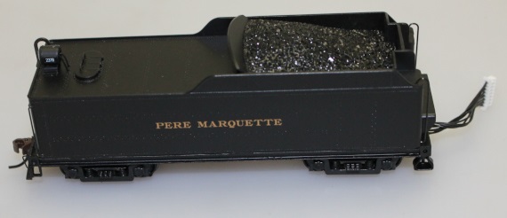 Complete Tender -Pere Marquette #2378 ( HO 2-8-2 DCC Ready )